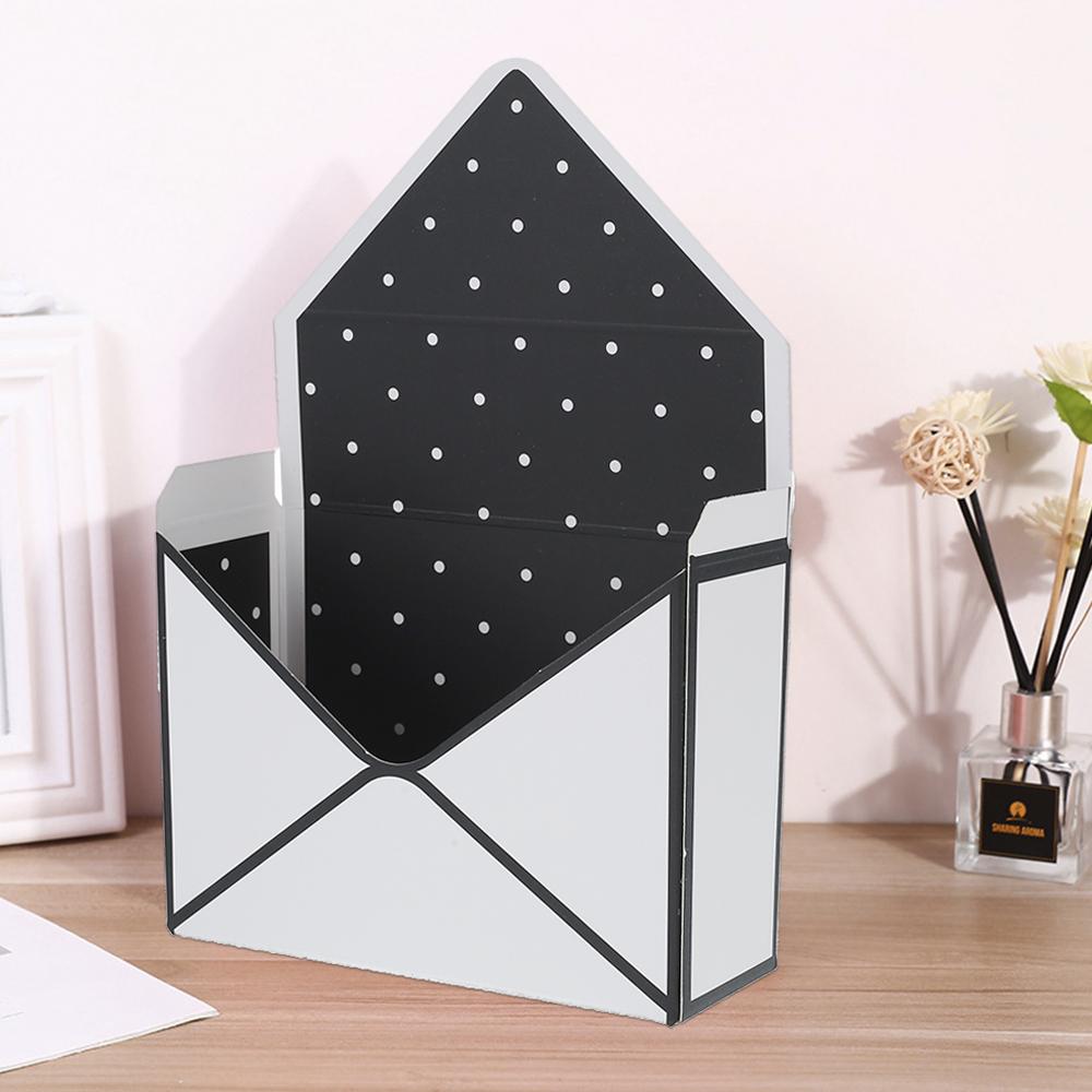 6/12 Pièces Boîtes à Fleurs Pliées en Enveloppe Boîte de Rangement pour Bouquet Boîtes à Fleurs Créatives pour Mariage, Fête, Saint-Valentin Boîte à Fleurs Enveloppe