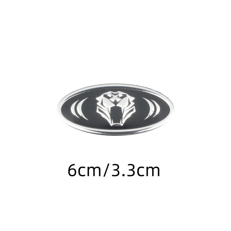 6x3.3cm Car Steering Wheel Center Emblem Badge Sticker for KIA Stinger Sportage KX3 Ceed K7 K5 K3 R Forte Rio Soul Accessories MS4