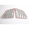 For BMW X3 2025 2026 Car Accessories ABS Side Door Rear View Window Spoiler Cover Trim Ert Garnish Bezel