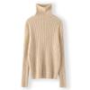 Women's Cashmere Sweater Qinghe Cashmere 30% Cashmere 30% Mink 30% Wool 10% Nylon Women's Autumn and Winter Thick Cashmere Pullover Soft and Warm