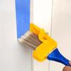 Pennello 2-in-1 per Pittura di Bordi di Precisione Pennello per Pittura Durevole Strumento Fai-da-Te Multi-Uso per Muri, Finestre, Soffitti Pennelli per Pittura Riutilizzabili per Pittura al Lattice