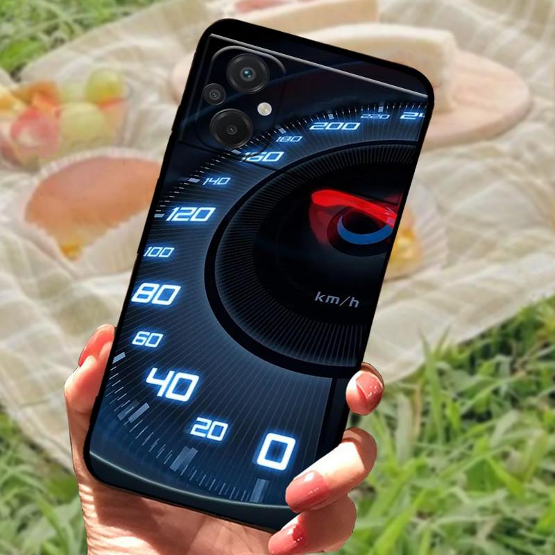 For Xiaomi Poco M5 4G Case Cover For Poco M4 5G Soft Silicone Black Bumper For Redmi Note 11R Shockproof Protective Funda Coque