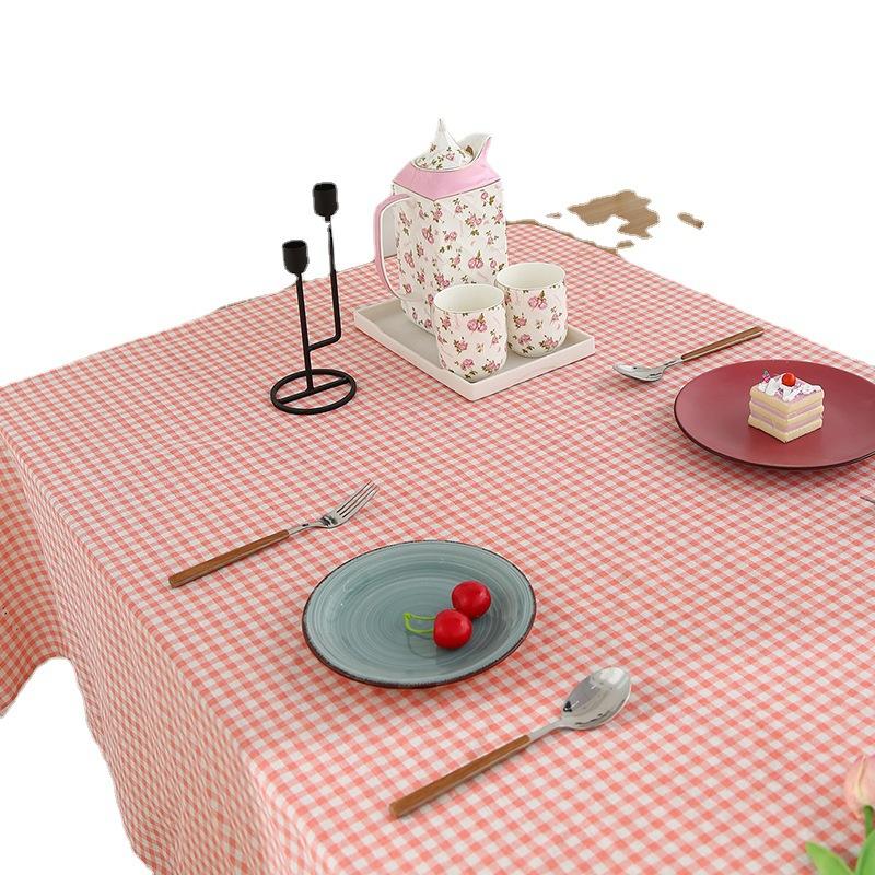 Ins Wind Cotton And Linen Tablecloth Amazon Ethnic Style Lace Lace Table Cloth Internet Celebrity Background Decorative Tablecloth