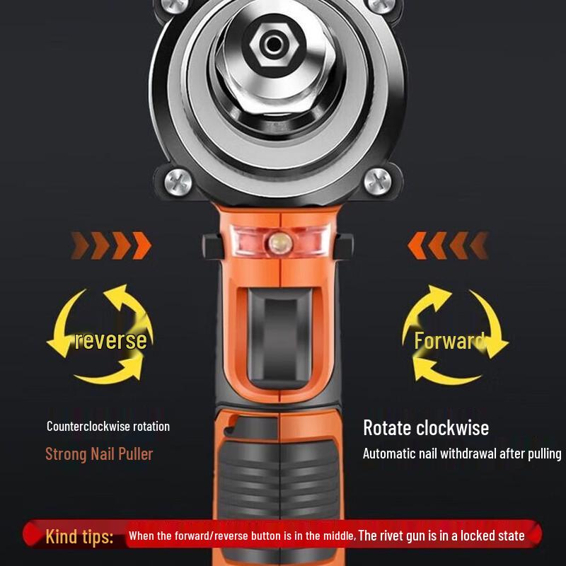 Brushless Cordless Electric Rivet Gun CN Plug (adapter Included)