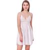 Ladysta Women's Solid Satin Babydoll Nightwear Freesize (S M L)
