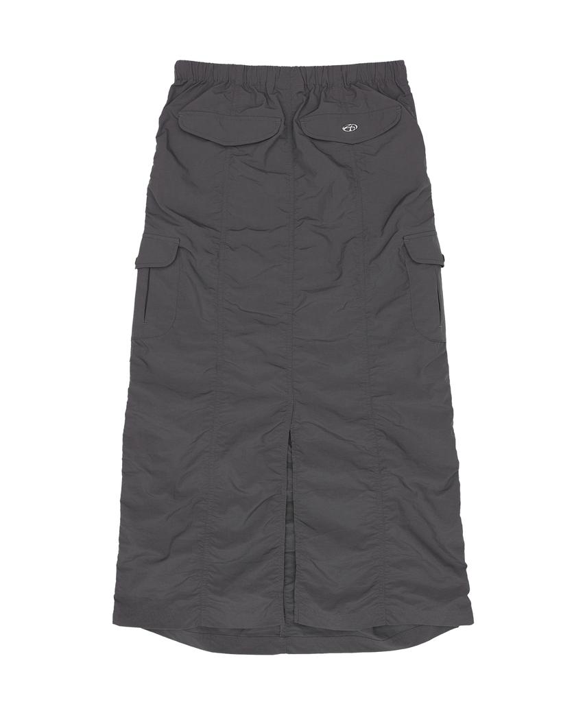 Jupe Cargo Ames Worldwide à Deux Poches Charbon (Am2Esfpa90A)