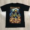 2025 Megadeth Heavy Metal ROCK BAND American RETRO Short Sleeve Men and Women Vintage High Street Fashion Brand Ins Y2k Hot Sell