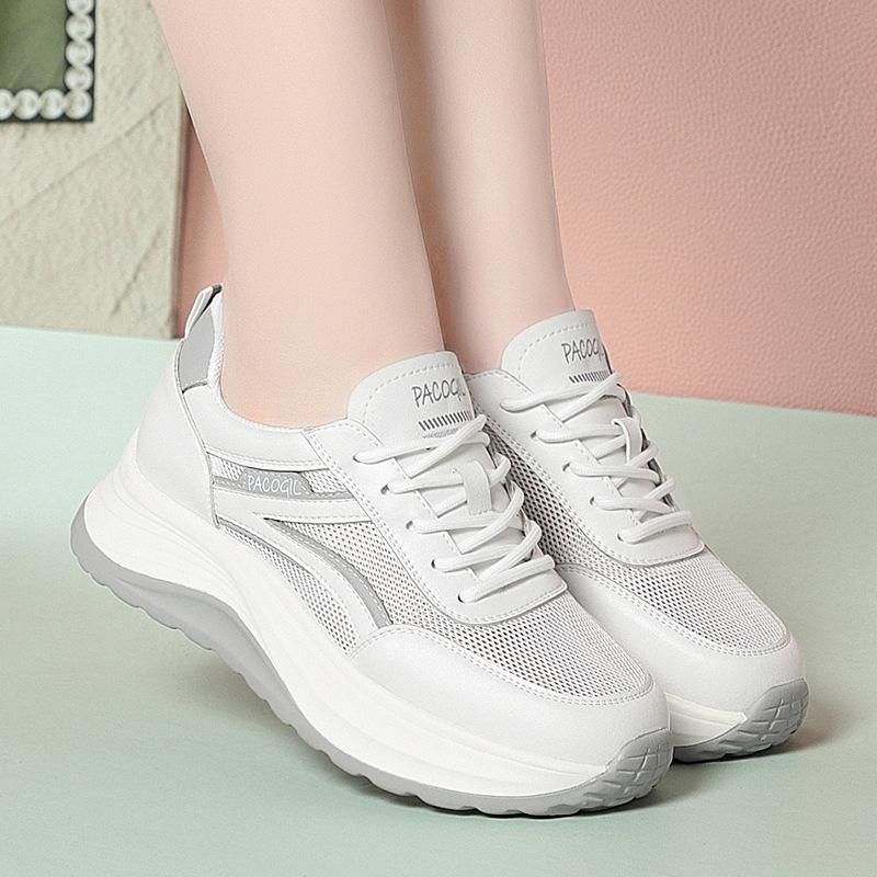 Fashion Net Shoes Breathable Mesh Soft Sole Comfortable Middle-Aged Elderly Mothers' Shoes For Summer Women's Shoes Casual Sports Shoes
