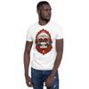 Gothic Rose Skull Unisex 100% Cotton T-shirt Mens Tees Top Death Flower Punk Rock Biker Flower Grunge