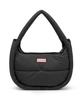Hunter [Unisex] Framed Puffer Large Hobo - Black