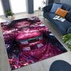 Anime Demon S-Slayer Kamado Nezuko Tanjirou Cartoon Rug for Bedroom Living Room Sofa Home Doormat Decor,Kids Non-slip Floor Mat