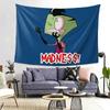 Invader Zim Madness Tapestry Decor Art Aesthetic Tapestries for Living Room Bedroom Home Wall Cloth Wall Hanging