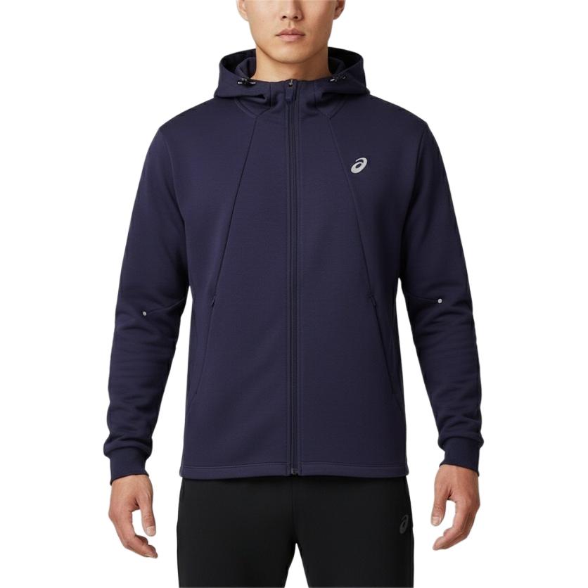 Asics Sports Zip-Up Hooded Long Sleeve Jacket Men Jackets 2031F367-500