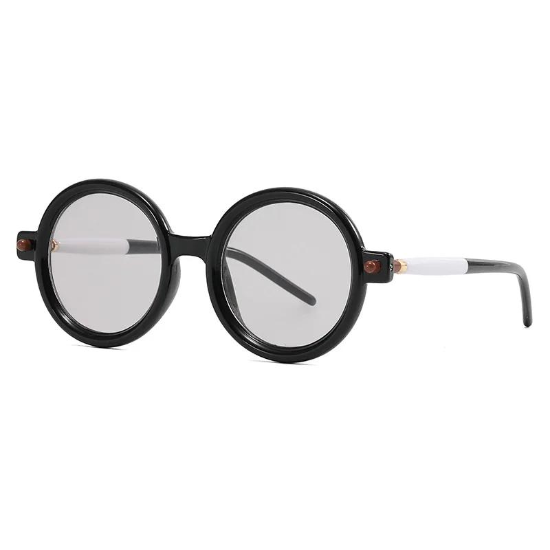 Occhiali da Sole Punk Stile Vintage per Uomo Donna Viaggio all'Aperto Occhiali da Sole Rotondi Protezione UV400 Nuova Tendenza Occhiali da Sole per Guidare