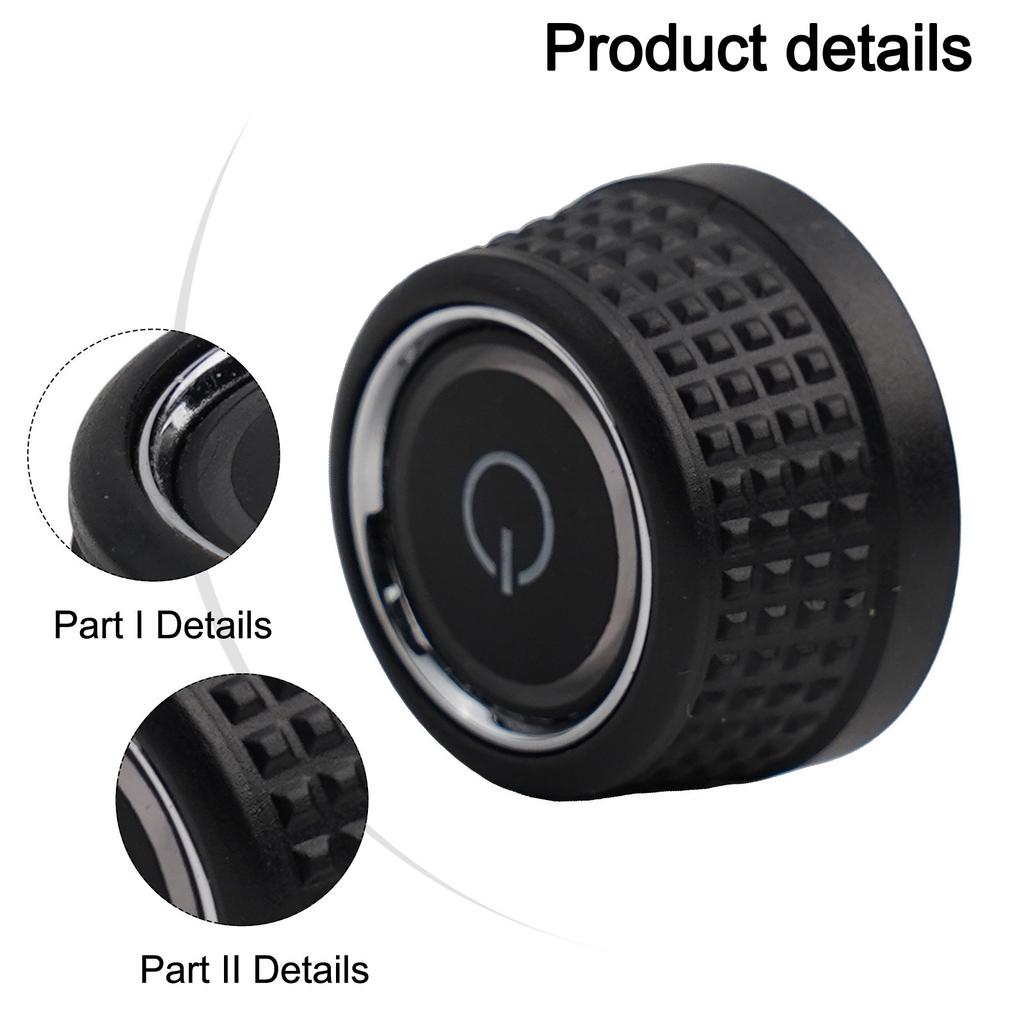 For Golf 6 For Skoda 6C0919603 Car Radio Knob Switch Button for Easy Control