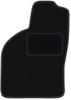 Driver's Mat Black For: Saab 9-3 I Aero, Liftback, Sedan (1998-2002)