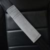 2Pcs Car Seatbelt Covers Velvet Shoulder Strap Covers Soft Plush Cushion Adjustable Seat Belt Cover for Truck Backpack Straps