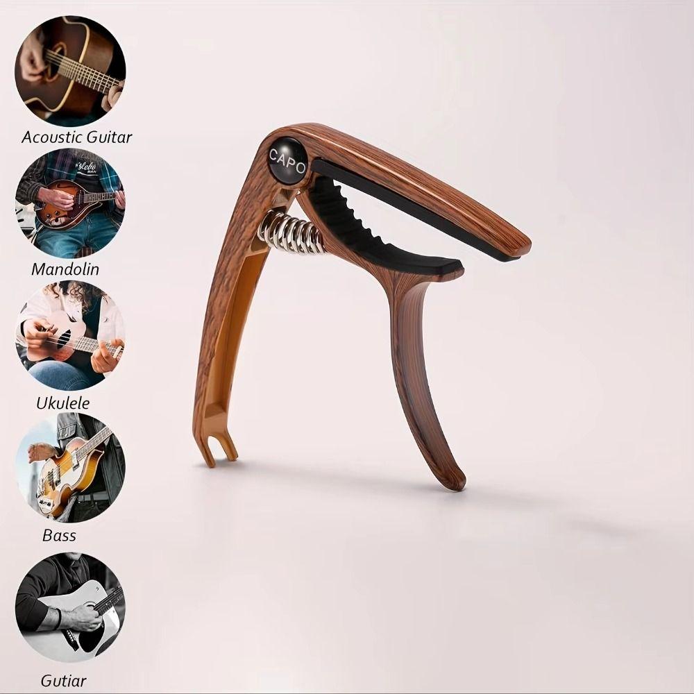 High Quality Guitar Capo Multi-functional Tuning Clamp Guitar Tuner Electric Guitar