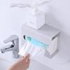 Plastic Wall Mounted Tissue Box Self-adhesive Punch Free Paper Towel Holder Upside Down Space-saving Napkin Container Bathroom