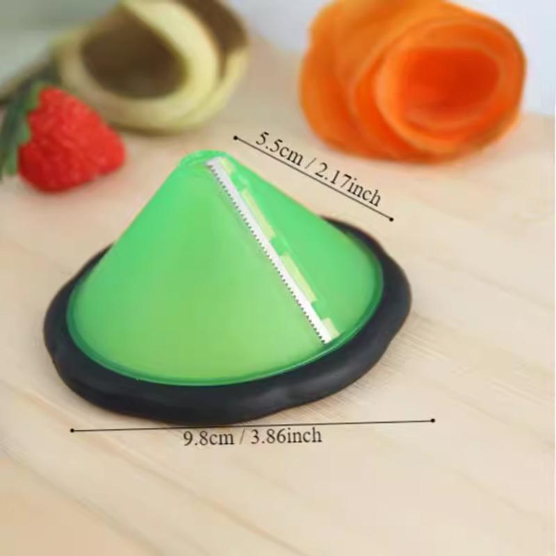 Vegetable Flower Curler With Non Slip Grip Sharp Blade For Kitchen Garnish Salad Decoration
