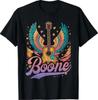 Boone Personalized Name Vintage Retro Girls Woman Man T-Shirt