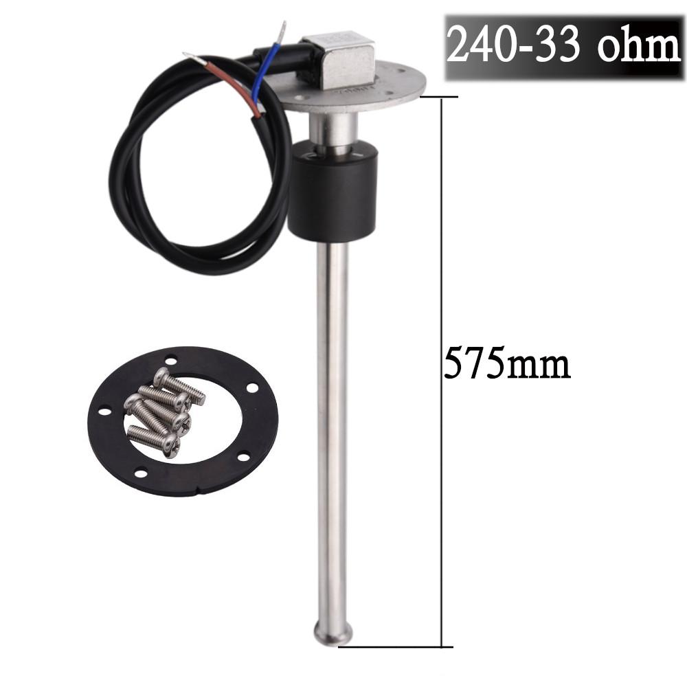 Custom Size Fuel Level Sensor Water Level Meter Sensors 125/175/225/275mm For Digital Water Level Fuel Gauges 240-33ohm/0-190ohm