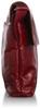 Kiwada Waxed Cowhide Leather Shoulder Bag with Flap, Made In Toyooka City, Hyogo Prefecture, the Bag Capital of Japan, 9002 72, Wine Red