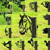 Cross-Border Animal Garden Ornaments: Metal Donkey and Cow Decorations for Outdoor Courtyards and Farms