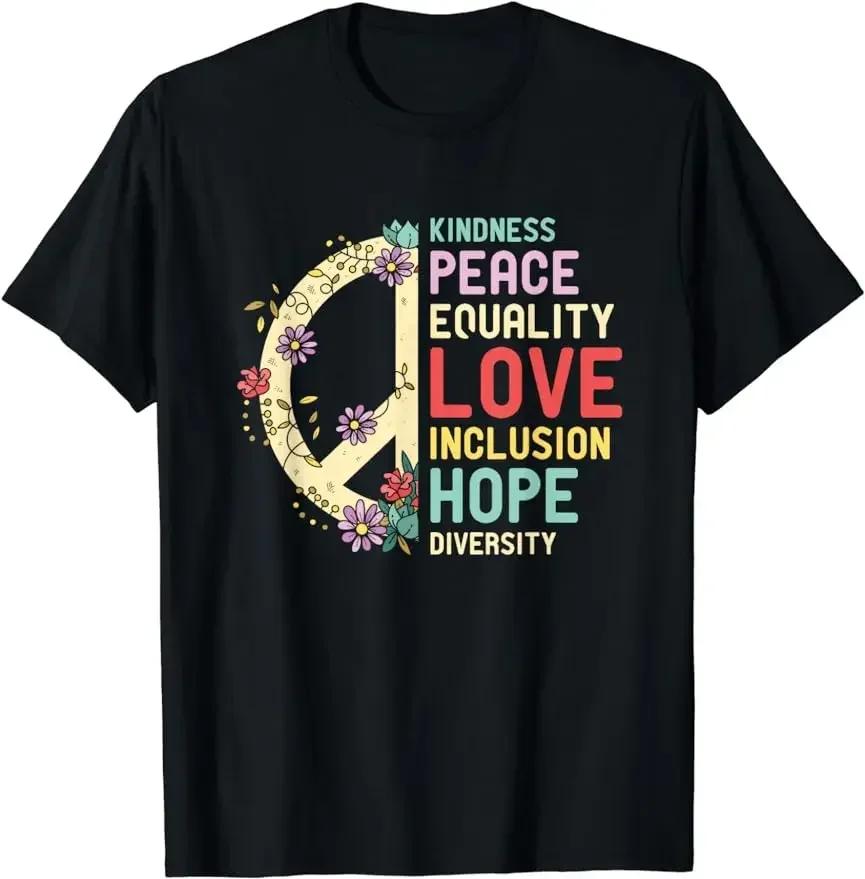 Tie Dye Peace Sign Hand Tshirt Hippies V Shirts Tshirt Unisex Style Shirts For Unisex Unisex Casual Print Tshirts