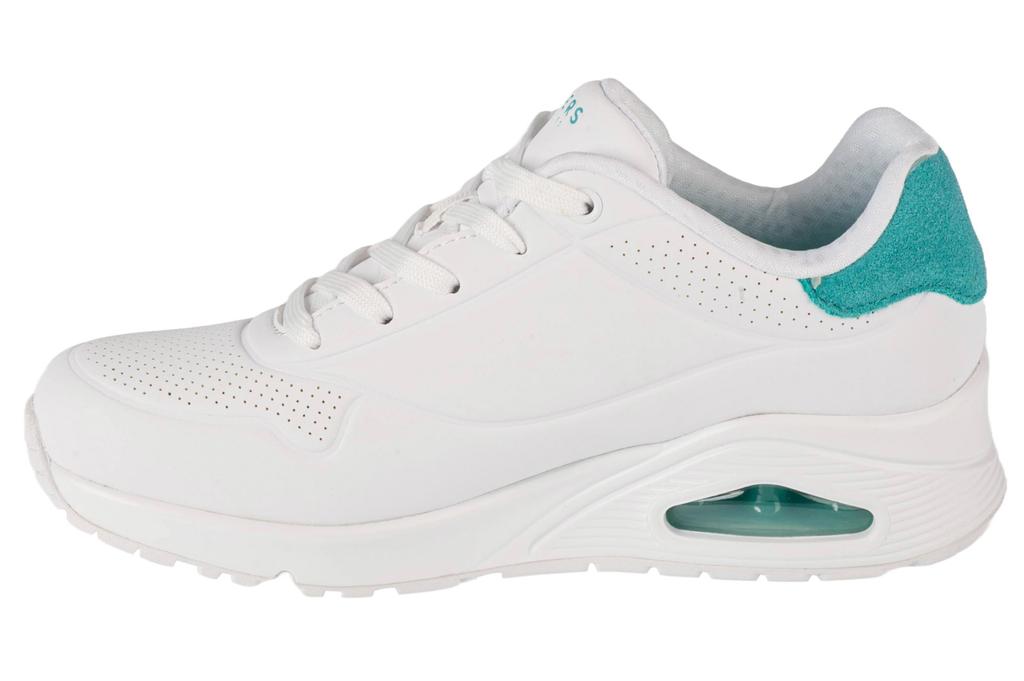 Skechers Uno - Pop Back, Womens White Sneakers