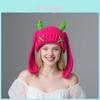Knitted Demon Horn Beanie With Ear Flaps For Winter Warmth And Style