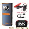 EAFC 2 In 1 Portable Car Air Compressor Car Jump Starter, 12V Car Emergency Booster, Battery Power Bank with LED Light