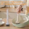 Pot Brush with Large Brushing Surface 6-Level Adjustable Angle 360-Degree Rotating Head Multi-Surface Cleaning Kitchen Brush Stain Removal
