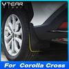 Vtear Car Mudguard Fender Cover Wheel Protector Exterior Decoration Styling Accessories Parts For Toyota Corolla Cross 2022