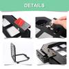 Car Rear Window Glass Protective Armor Protection Frames Shelf  For Suzuki Jimny 2019 Up 4-Door Version Car Accessorise ( Aluminum Alloy /Iron)