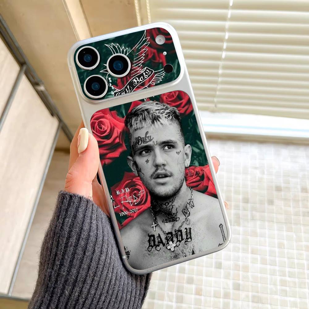 Emo Rapper Lil Peep For IPhone 17 Pro 17 Pro Max Rear Skin Wrap Decal Protective Sticker