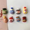 Refrigerator Magnets Cute Decorative Magnets Cartoon Food Fridge Magnets Personalized Fridge Magnet Locker Cabinet