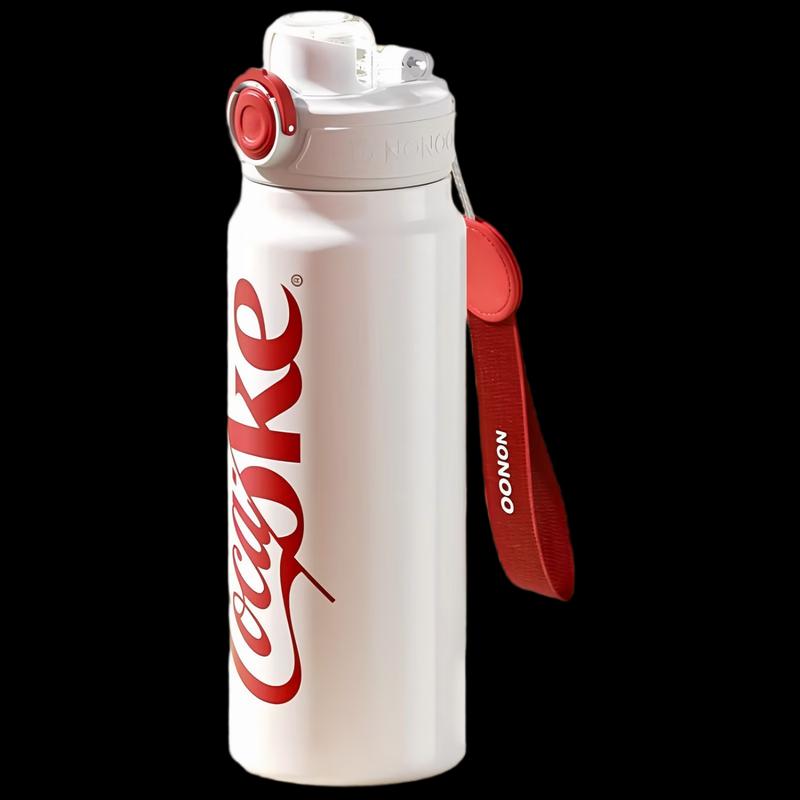 NONOO Coca-Cola Dual-Drink Stainless Steel Thermos
