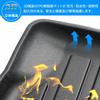 Mixsuper Luggage Mat Trunk Mat 3D Luggage Tray for Mazda3 Fastback May 2019 (Vehicle-Specific Design, - Present)