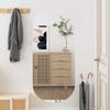 Vidaxl Wall Mirror, 45X100 Cm, Glass, Oval