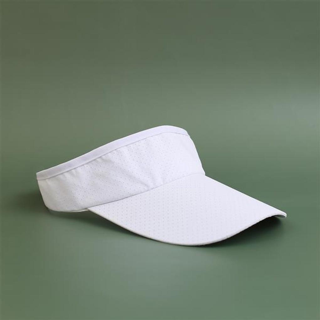 Kühlendes Mesh Sport Sonnenkappe (Weiß) Sonnenschutz Sommerhut