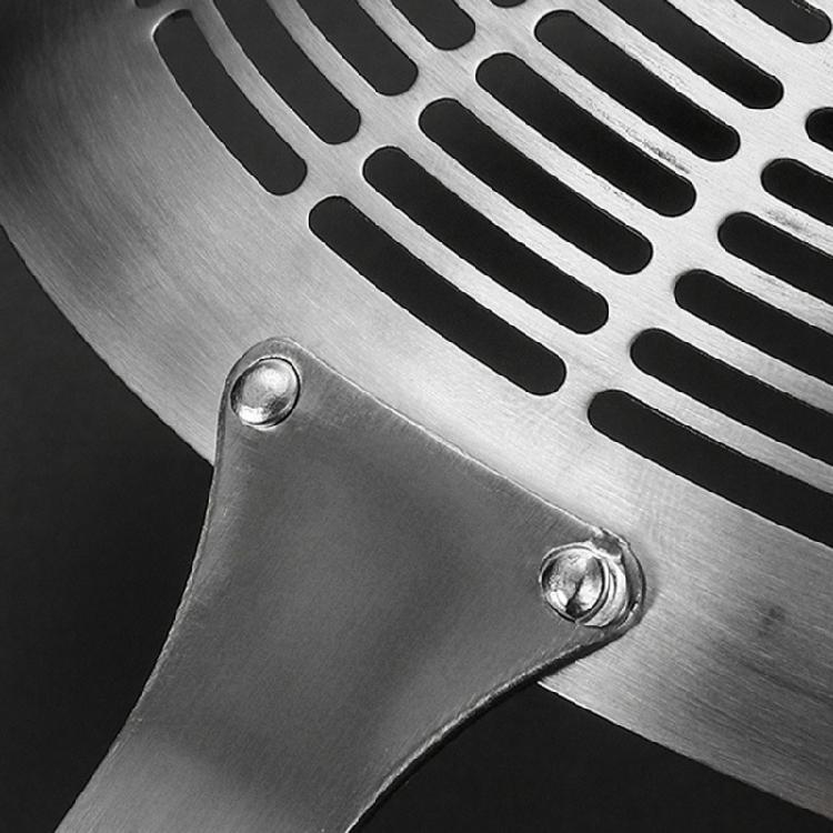 Practical Skimmer Spoon Steel Strainer for Draining and Frying Kitchen Utensils