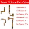 Power Volume Flex Cable For Realme 6 6i 6 Pro 7 5G 7 Pro 7i 8 Audio Control Flex Cable Ribbon Replacement Parts