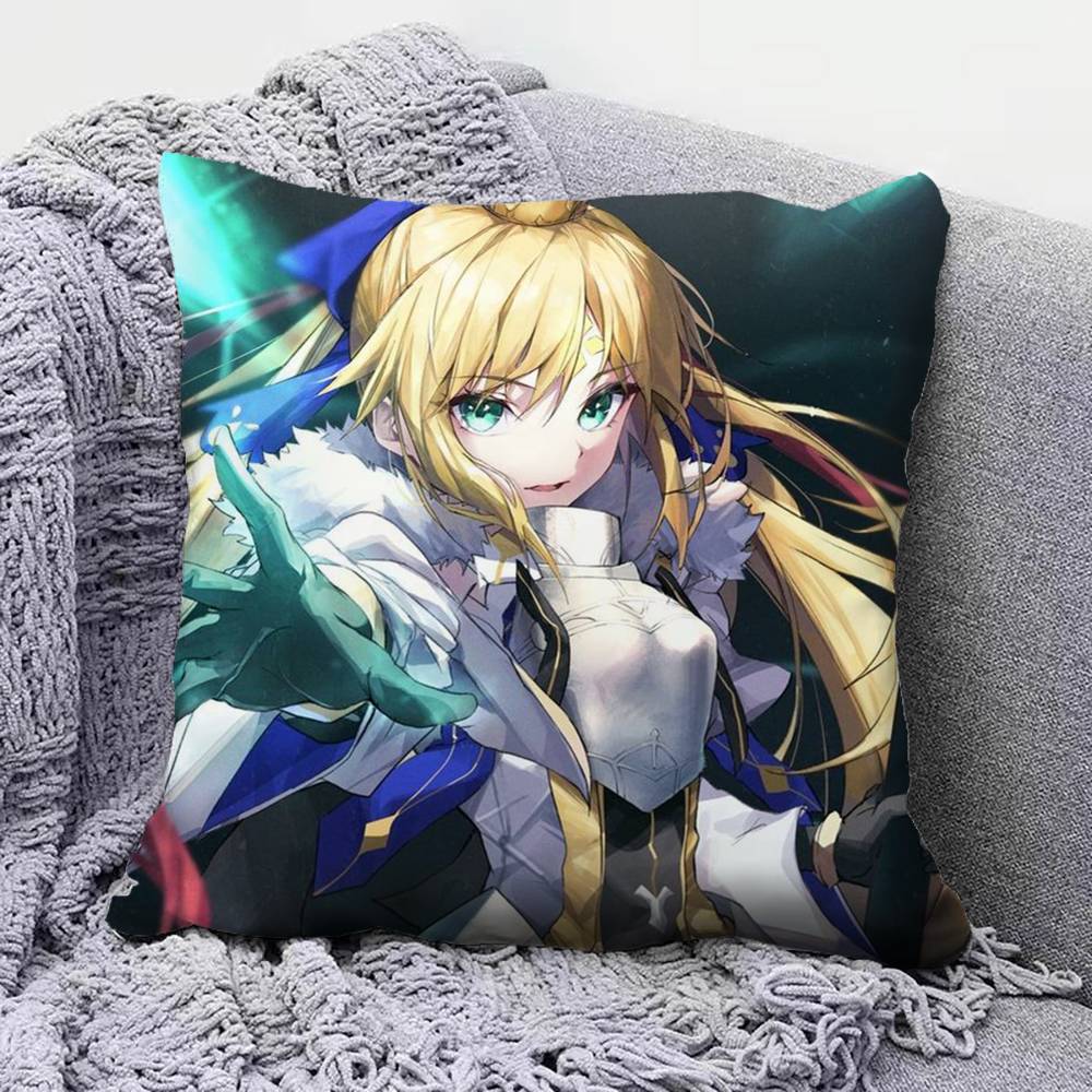 Arthuria Caster Fate Grand Order Žaidimas Pagalvės užvalkalai Namų Sofos Pagalvės Užvalkalai ir Dekoriniai Pritaikomi