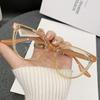 Pc Optical Spectacles Fashionable Fashionable Eyewear Cat Eye Glasses Versatile Blue Light Blocking Glasses For Party Gathering