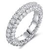 CAOSHI Fashion Low-key Luxury Finger Ring for Women Brilliant Zirconia Jewelry for Wedding Ceremony Delicate Design Accessories