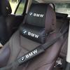 Car Leather Headrest Pillowcase Seat Belt Shoulder Pad For F30 F10 E90 F20 E46 E60 E70 GT Car Interior Accessories Keychain Rlzh86