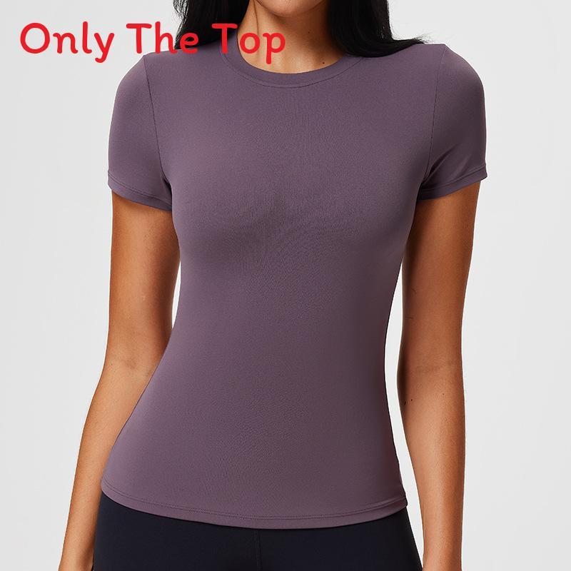 Womens Summer Yoga T Shirt With Breathable Fabric For Running And Fitness Practice