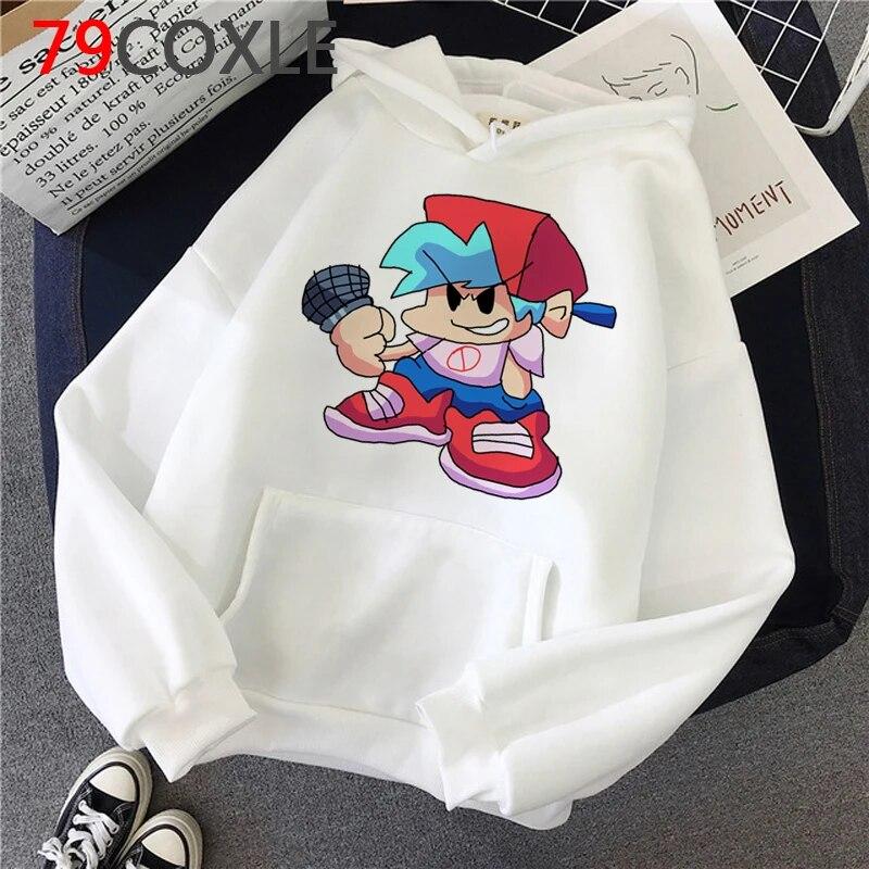 Hot Game Friday Night Funkin Hoodies Unisex Kawaii Hip Hop Harajuku Cartoon Grafische Streetwear Unisex Tops Mode Sweatshirts Mannelijke Unisex