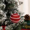 12pcs/box Gift 7CM Christmas Ball Snowflake Hanging Christmas Tree Ball Foam Glitter Xmas Tree Hanging Pendant Home Party